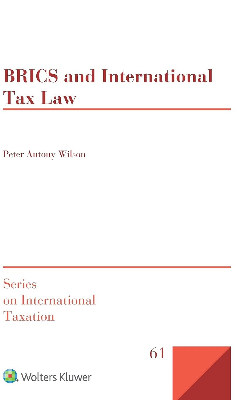 BRICS and International Tax Law